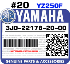 3JD-22178-20-00 YAMAHA YZ250F