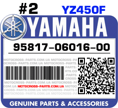 95817-06016-00 YAMAHA YZ450F