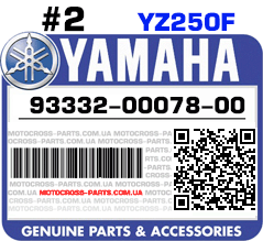 93332-00078-00 YAMAHA YZ250F