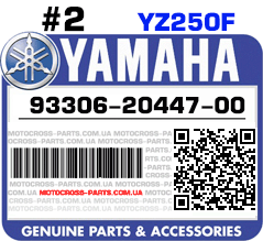 93306-20447-00 YAMAHA YZ250F