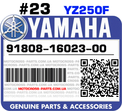 91808-16023-00 YAMAHA YZ250F