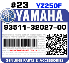 93511-32027-00 YAMAHA YZ250F