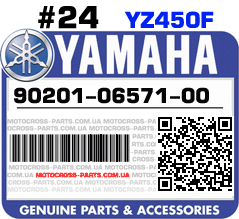 90201-06571-00 YAMAHA YZ450F