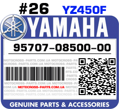 95707-08500-00 YAMAHA YZ450F