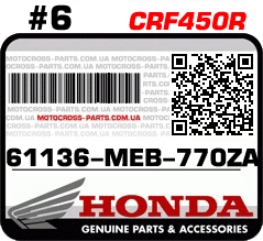 61136-MEB-770ZA HONDA CRF450R