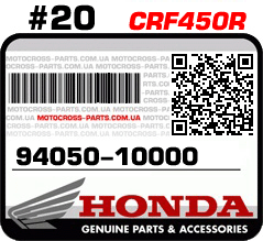 94050-10000 HONDA CRF450R 