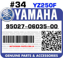 95027-06035-00 YAMAHA YZ250F