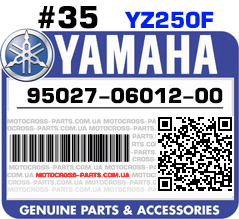 95027-06012-00 YAMAHA YZ250F