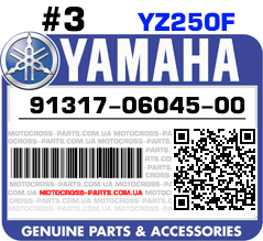 91317-06045-00 YAMAHA YZ250F