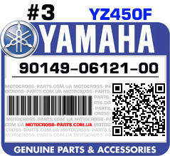 90149-06121-00 YAMAHA YZ450F