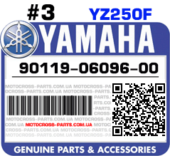 90119-06096-00 YAMAHA YZ250F