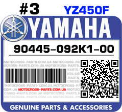 90445-092K1-00 YAMAHA YZ450F