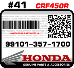 99101-357-1700 HONDA CRF450R