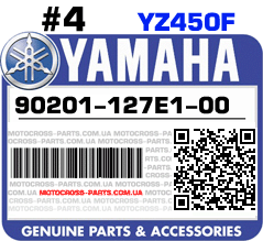 90201-127E1-00 YAMAHA YZ450F