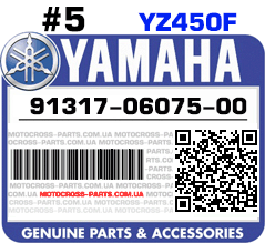 91317-06075-00 YAMAHA YZ450F