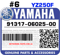 91317-06025-00 YAMAHA YZ250F