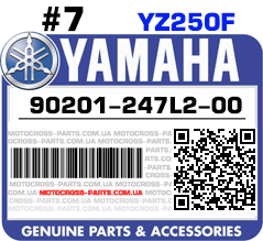 90201-247L2-00 YAMAHA YZ250F