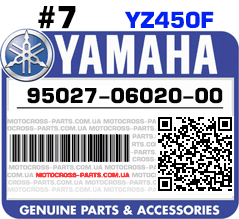 95027-06020-00 YAMAHA YZ450F