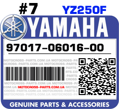 97017-06016-00 YAMAHA YZ250F