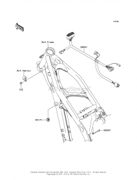 33D-1240A-00-00 YAMAHA YZ450F