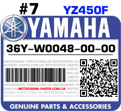 36Y-W0048-00-00 YAMAHA YZ450F