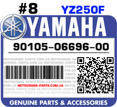 90105-06696-00 YAMAHA YZ250F