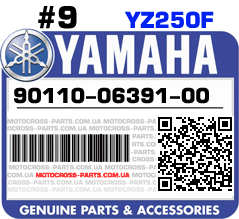 90110-06391-00 YAMAHA YZ250F